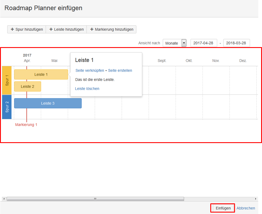 roadmap planner for confluence